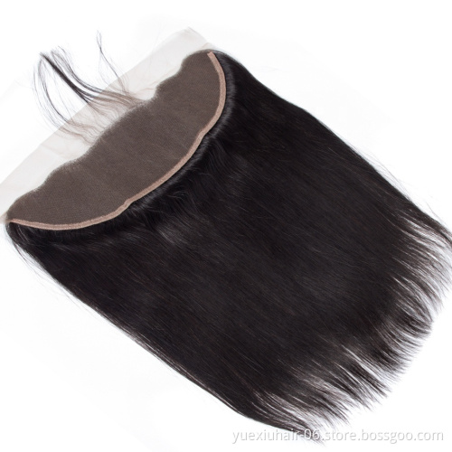 CELIE Wholesale Price 13x6 Silk Base Frontal Good Quality Virgin Hair Frontal Cuticle Aligned Straight Human Hair